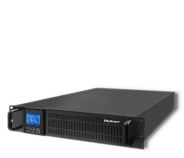 Qoltec UPS RACK | 3KVA | 2400 W | LCD - 1180145 - zdjęcie